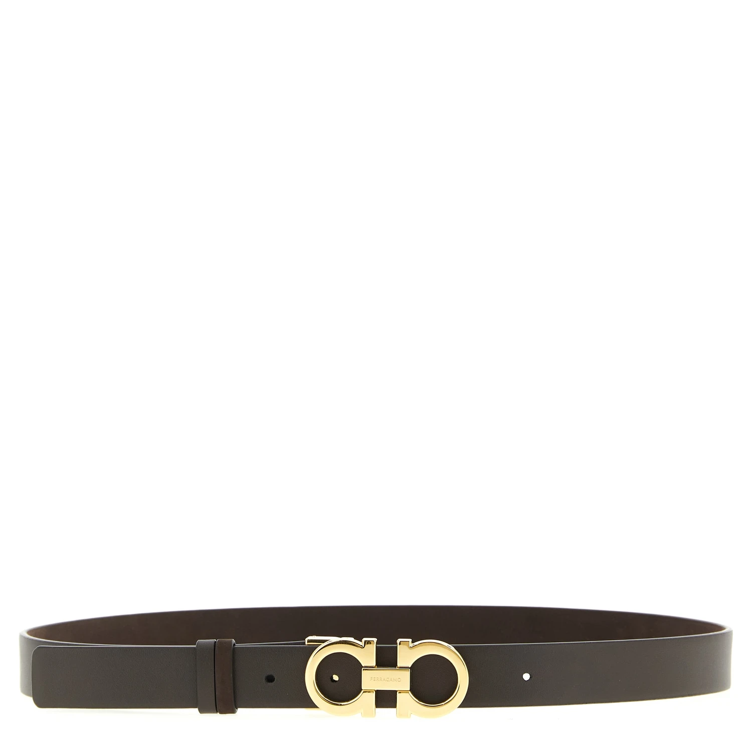 Brown Calfskin Regular Belt