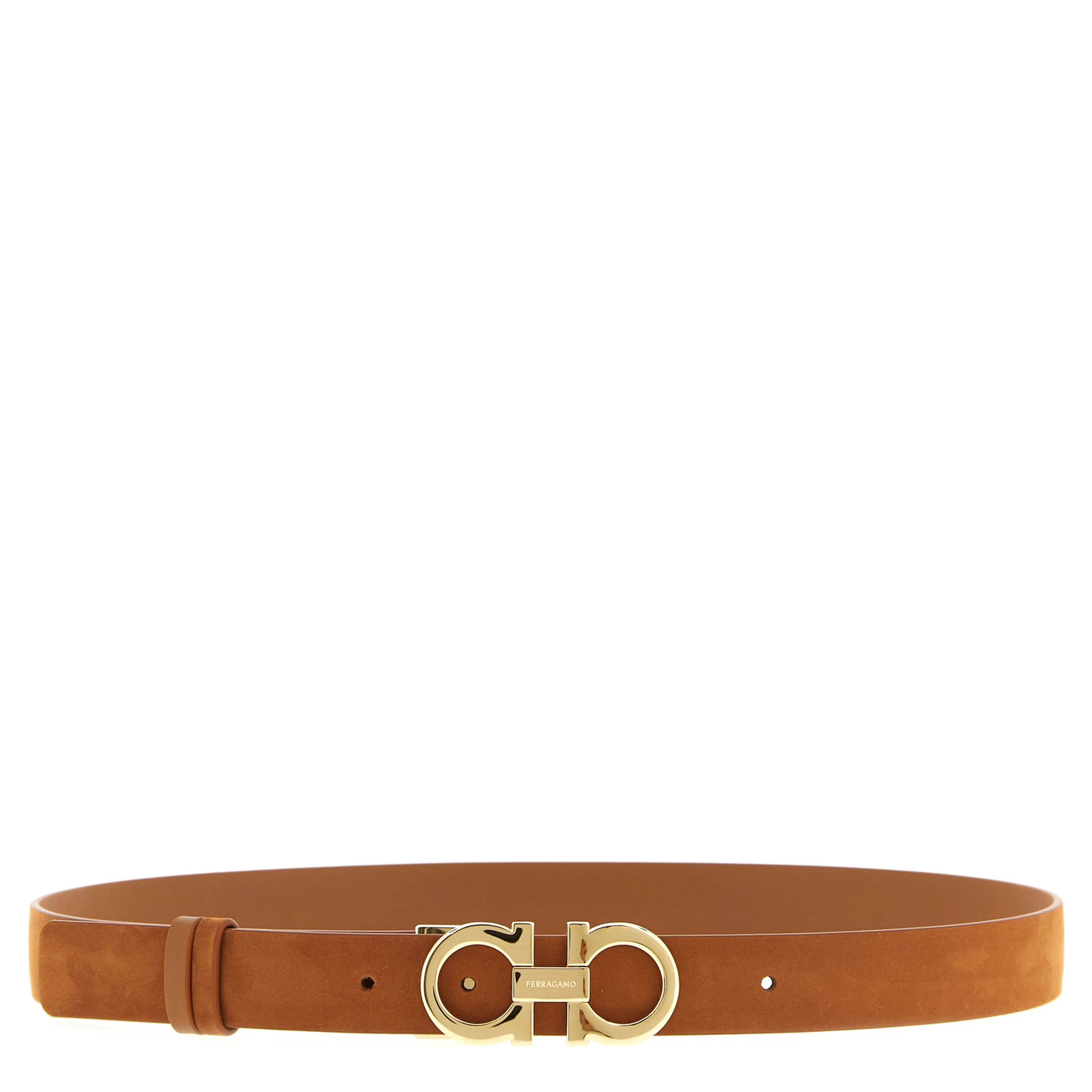 Brown Calfskin Regular Belt