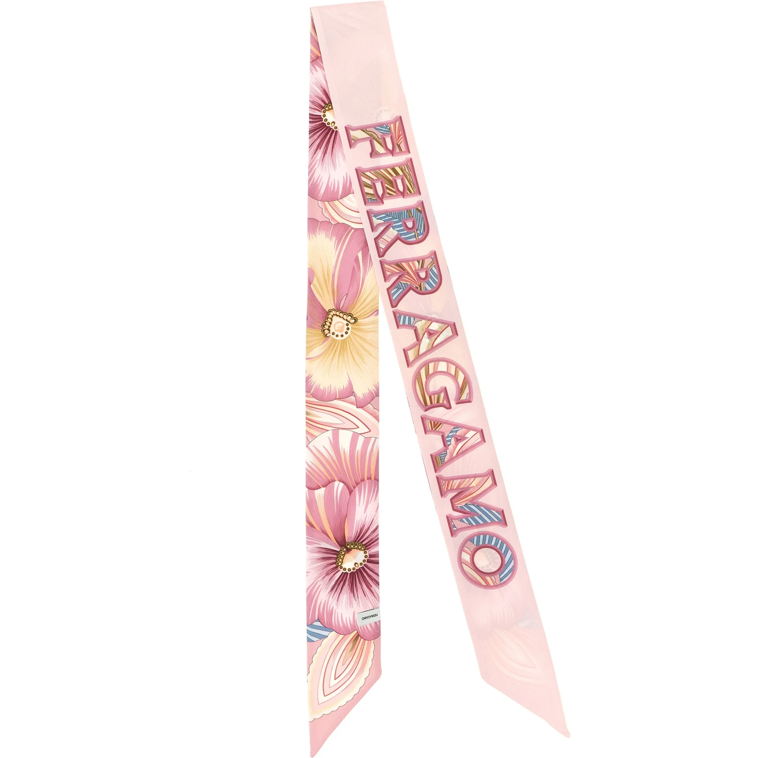 Multicolor Silk Foulard