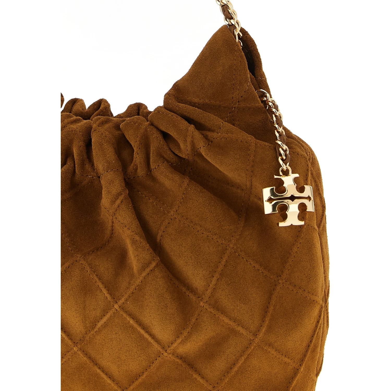 Brown Bovine Leather Handbag
