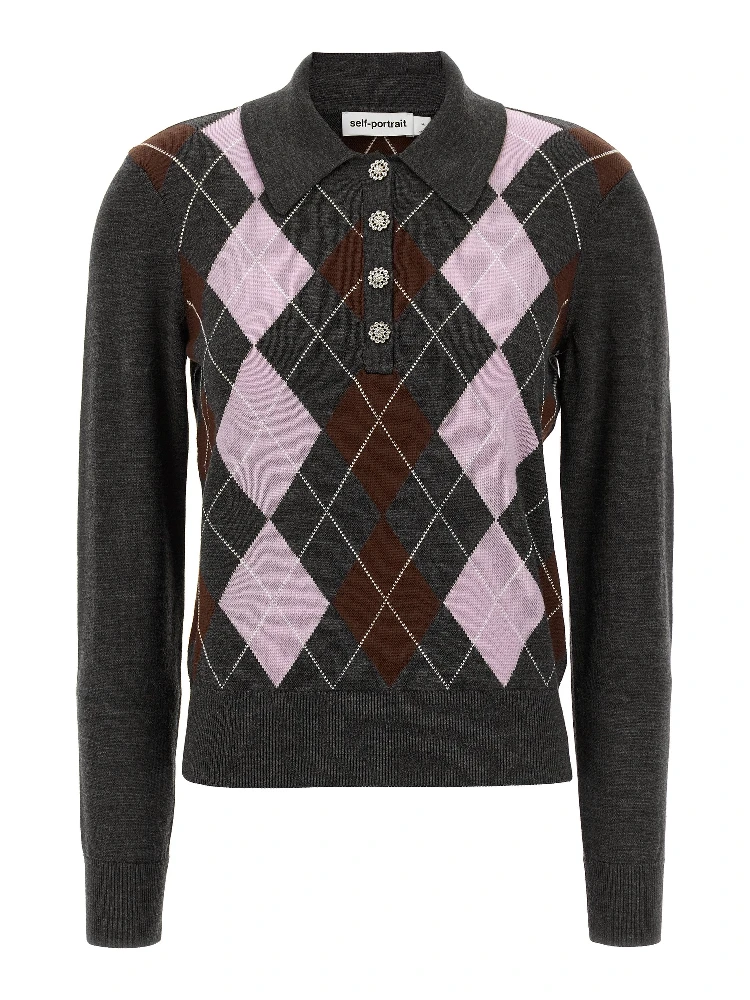 Gray Wool Cardigan
