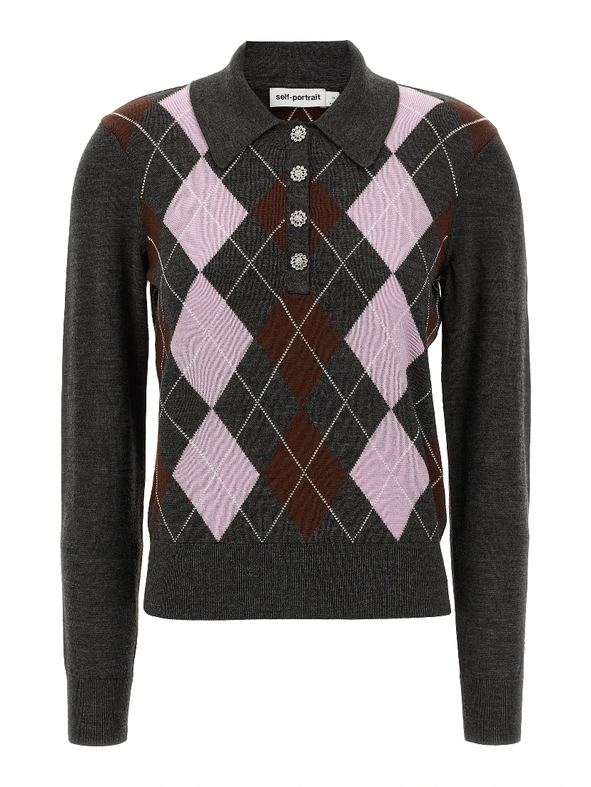 Gray Wool Cardigan