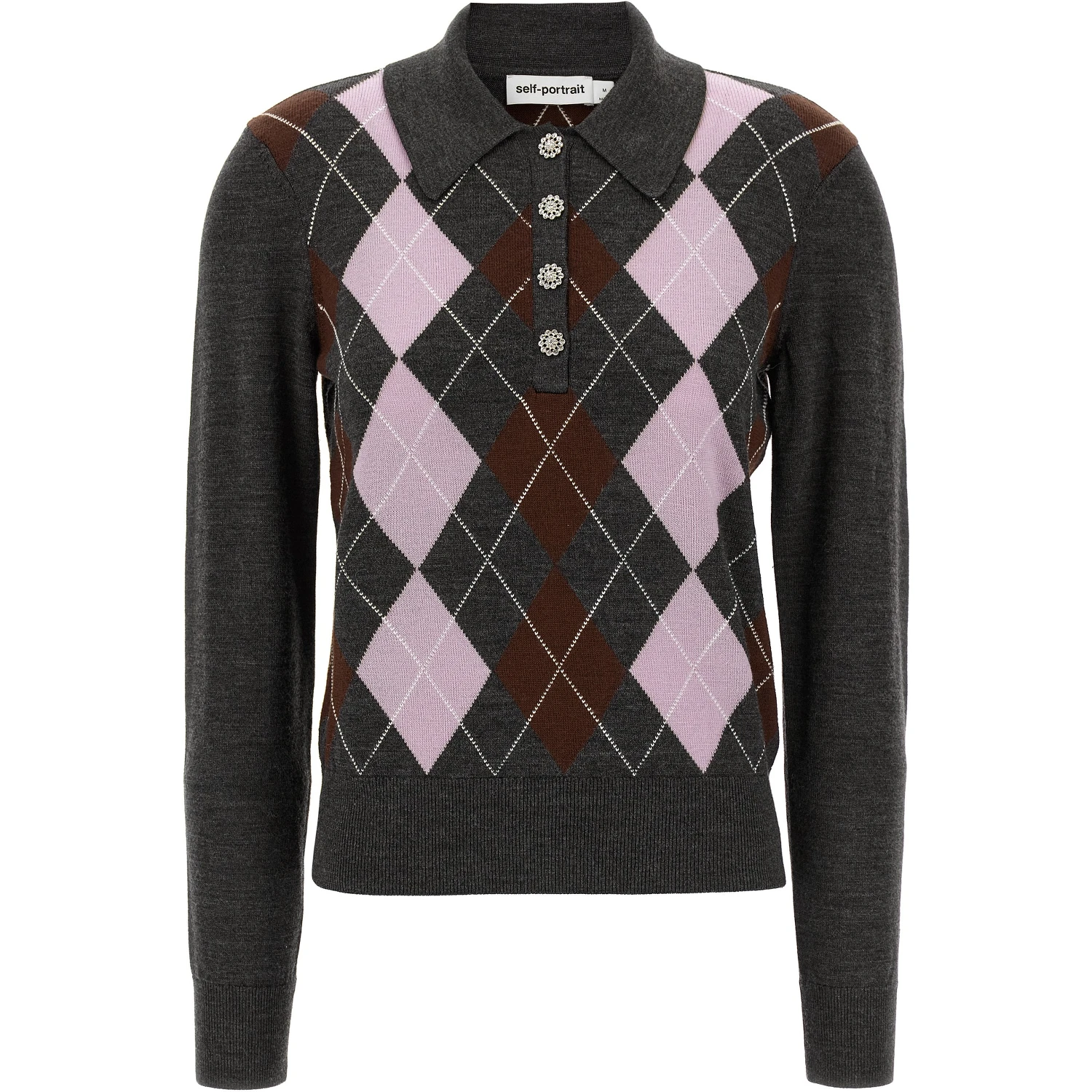 Gray Wool Cardigan