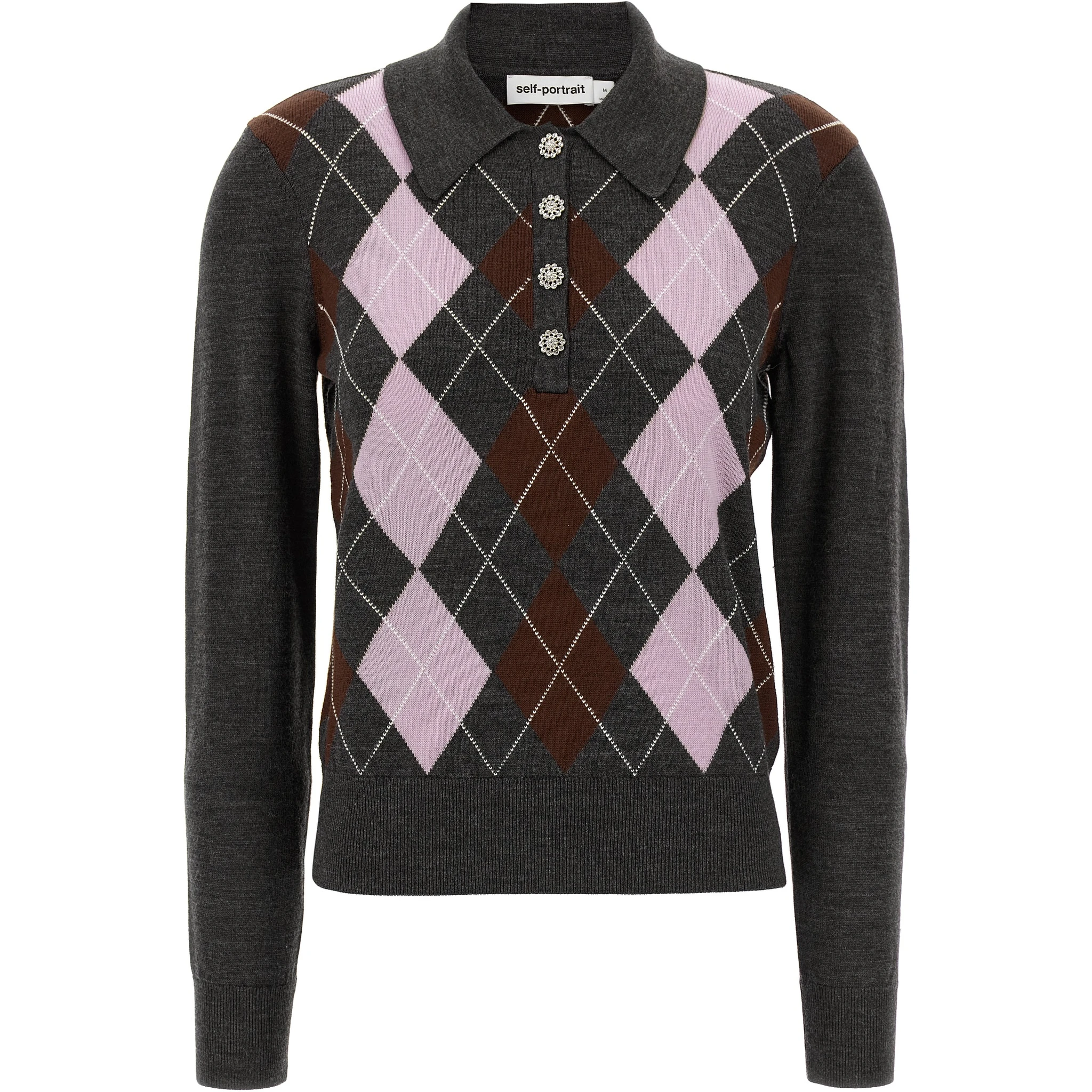 Gray Wool Cardigan