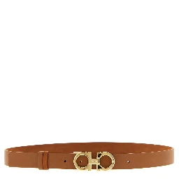 Brown Calfskin Regular Belt