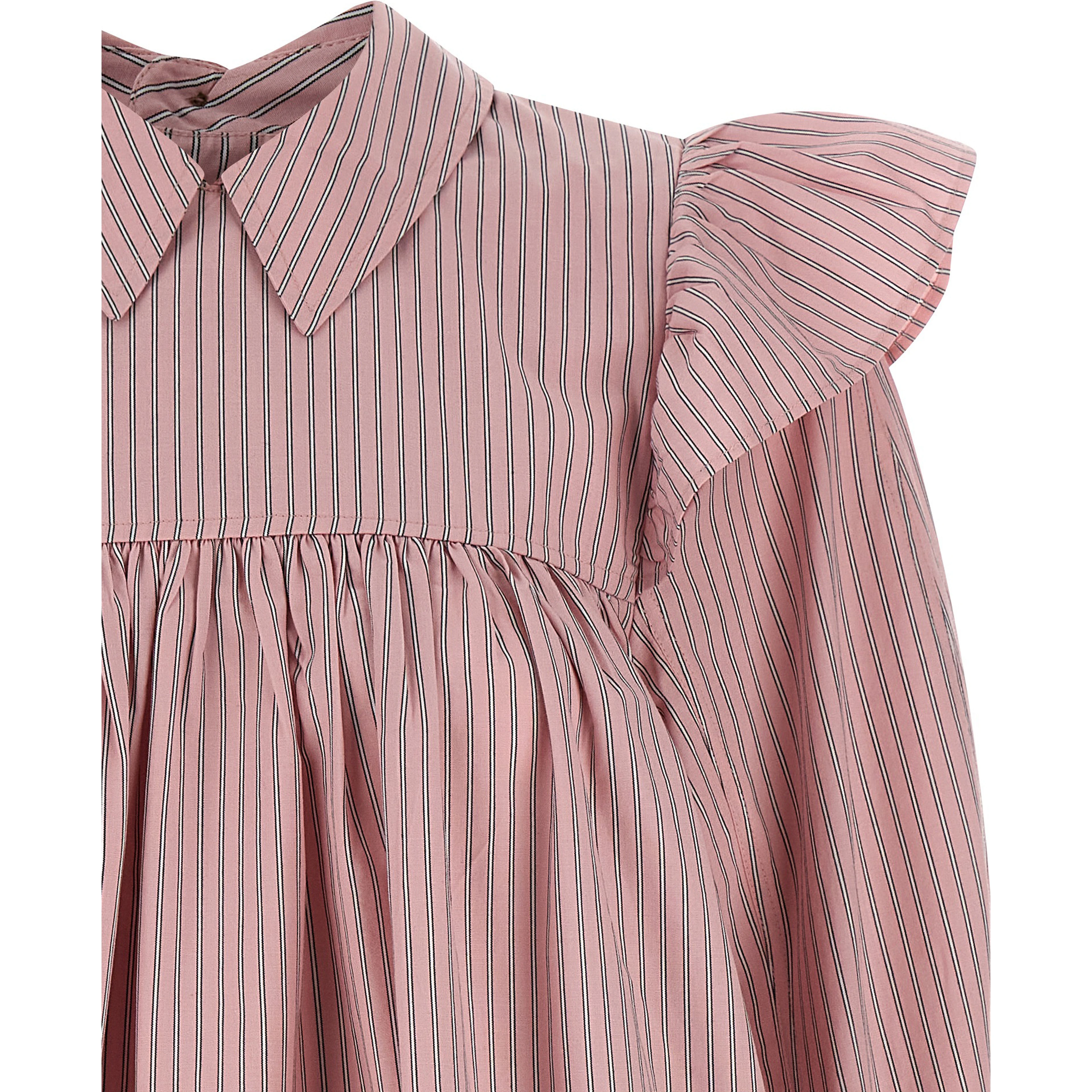 Multicolor Organic Cotton Short Dress