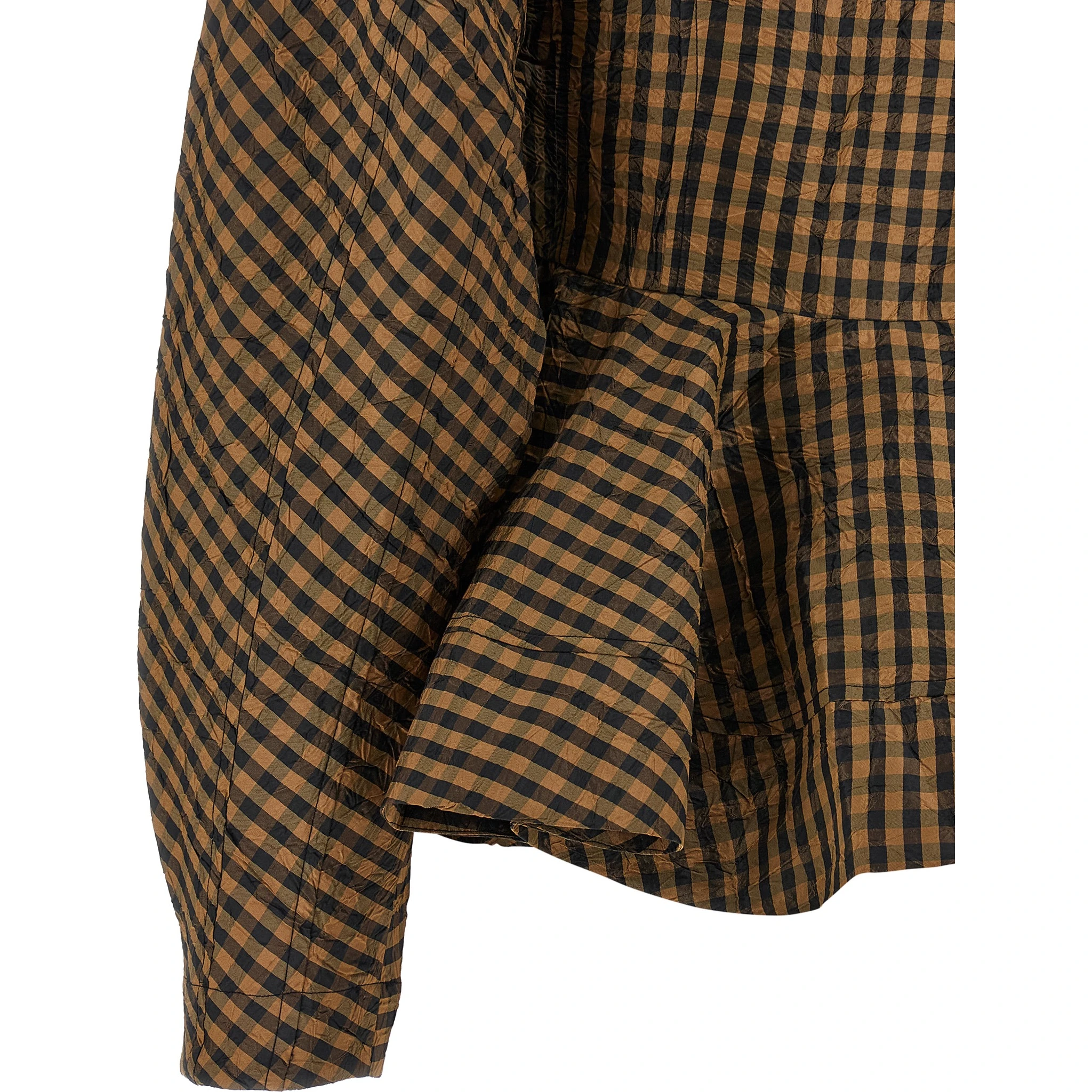 Brown Recycled Polyester Blouse