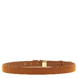 Brown Calfskin Regular Belt