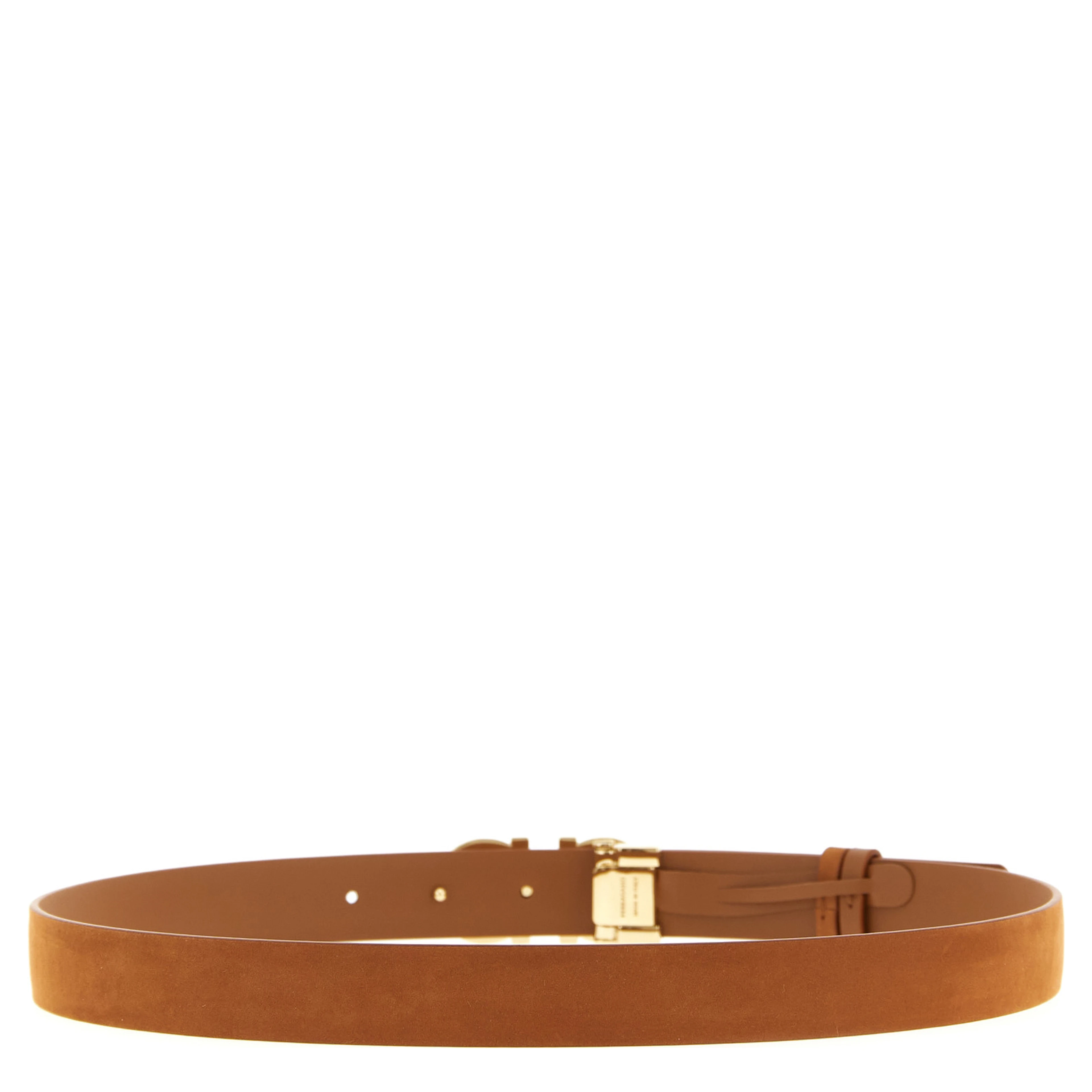 Brown Calfskin Regular Belt
