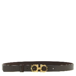 Brown Calfskin Regular Belt