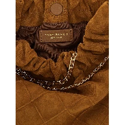 Brown Bovine Leather Handbag