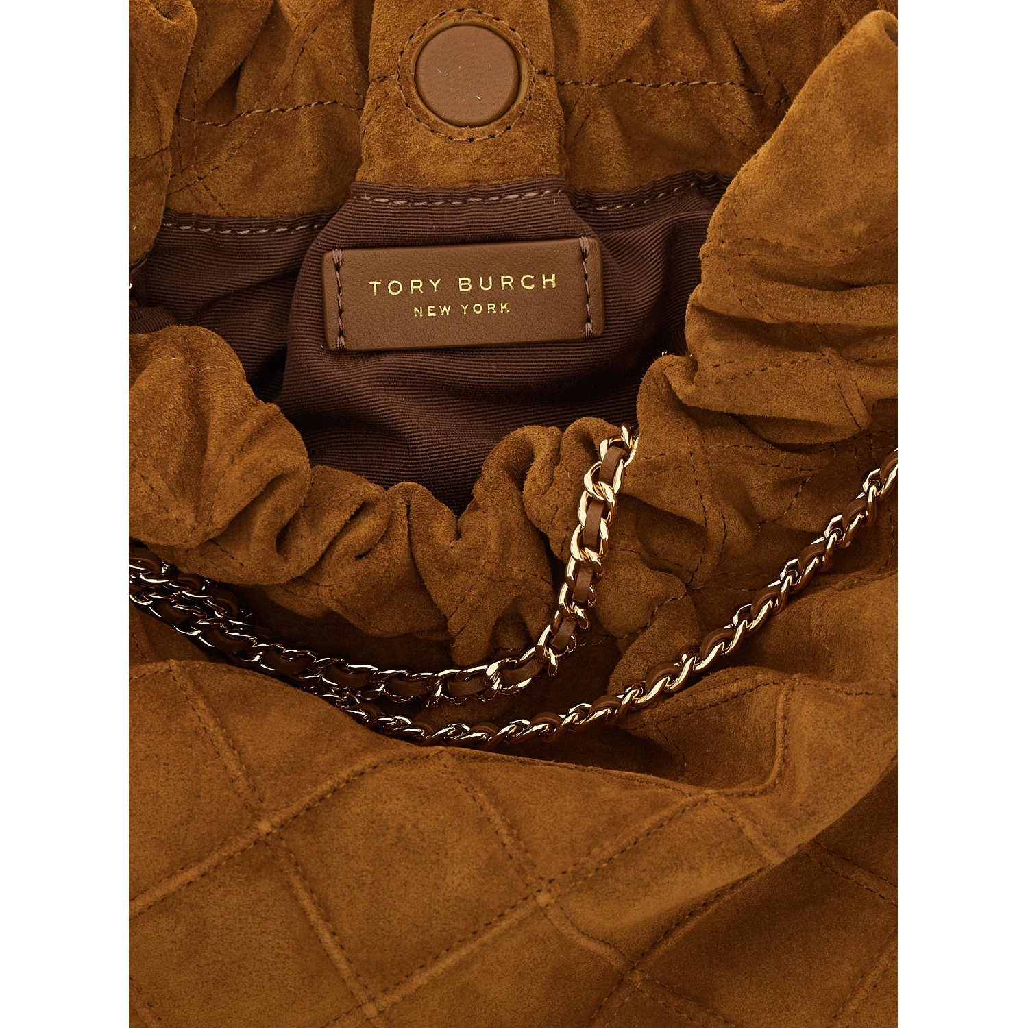 Brown Bovine Leather Handbag