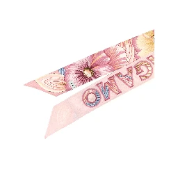 Multicolor Silk Foulard