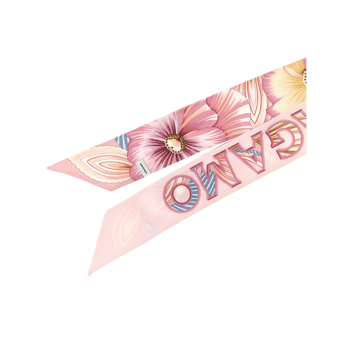 Multicolor Silk Foulard