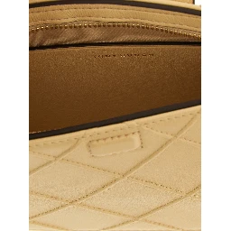 Beige Lamb Leather Cardholder