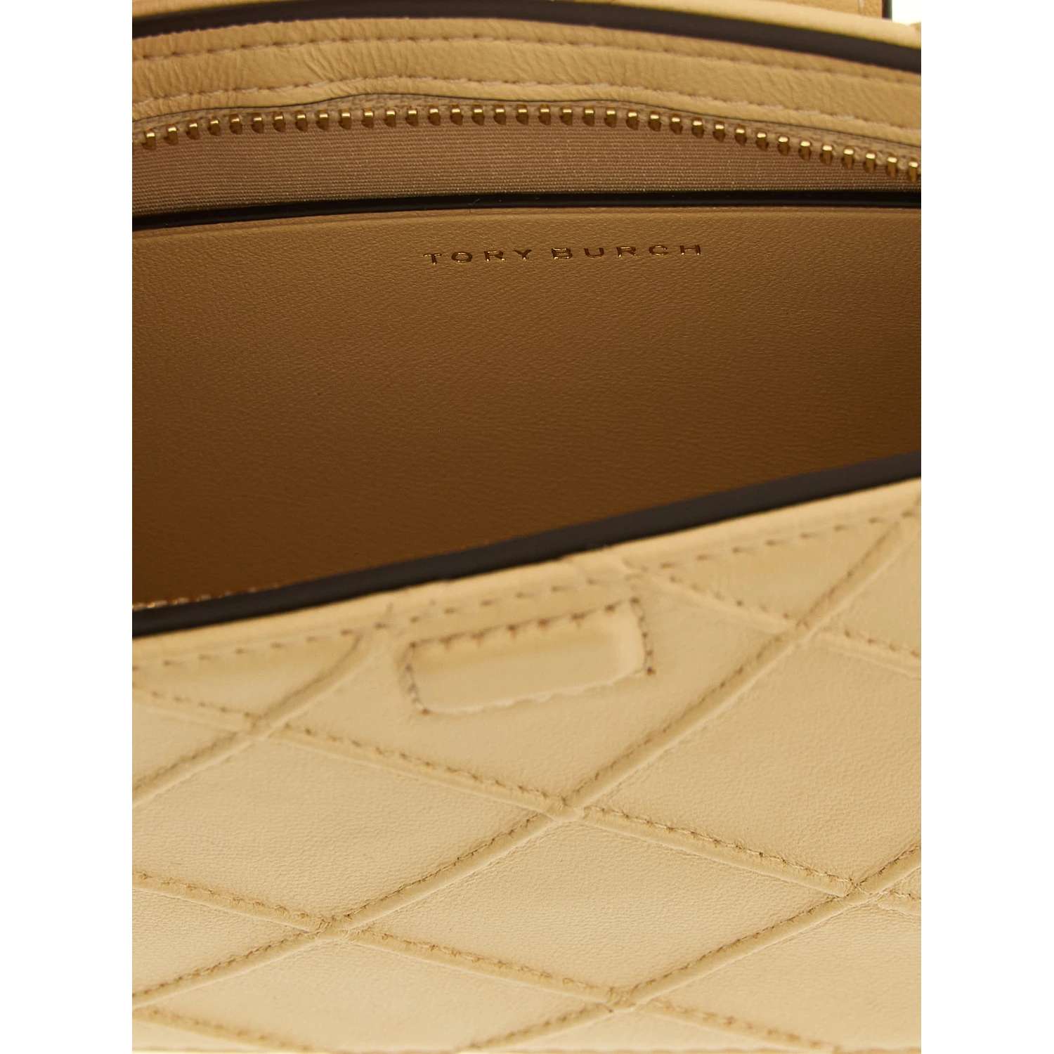 Beige Lamb Leather Cardholder