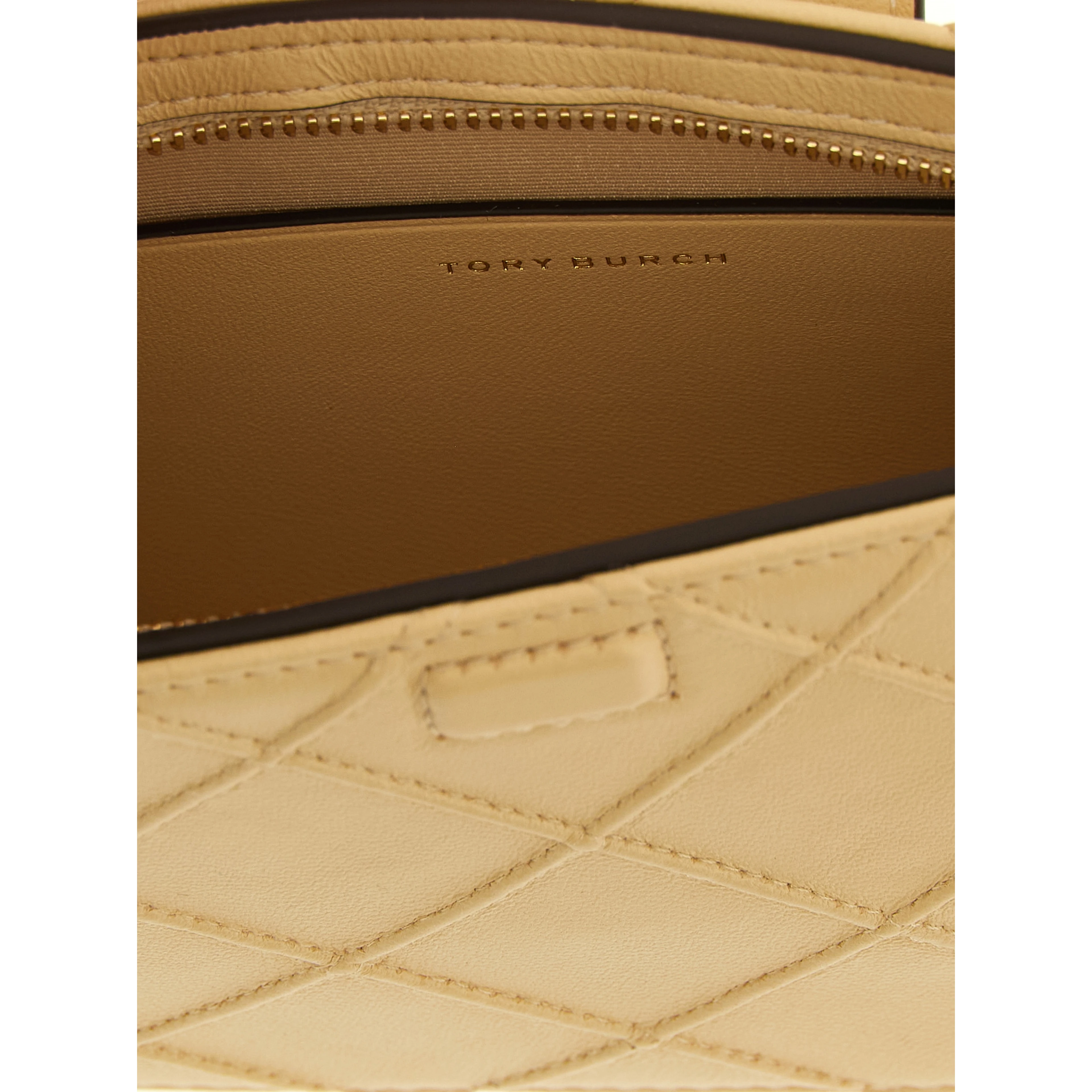 Beige Lamb Leather Cardholder
