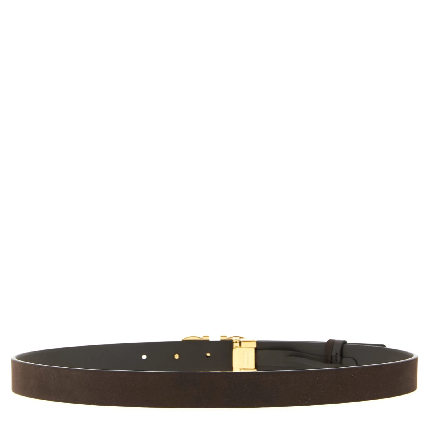 Brown Calfskin Regular Belt