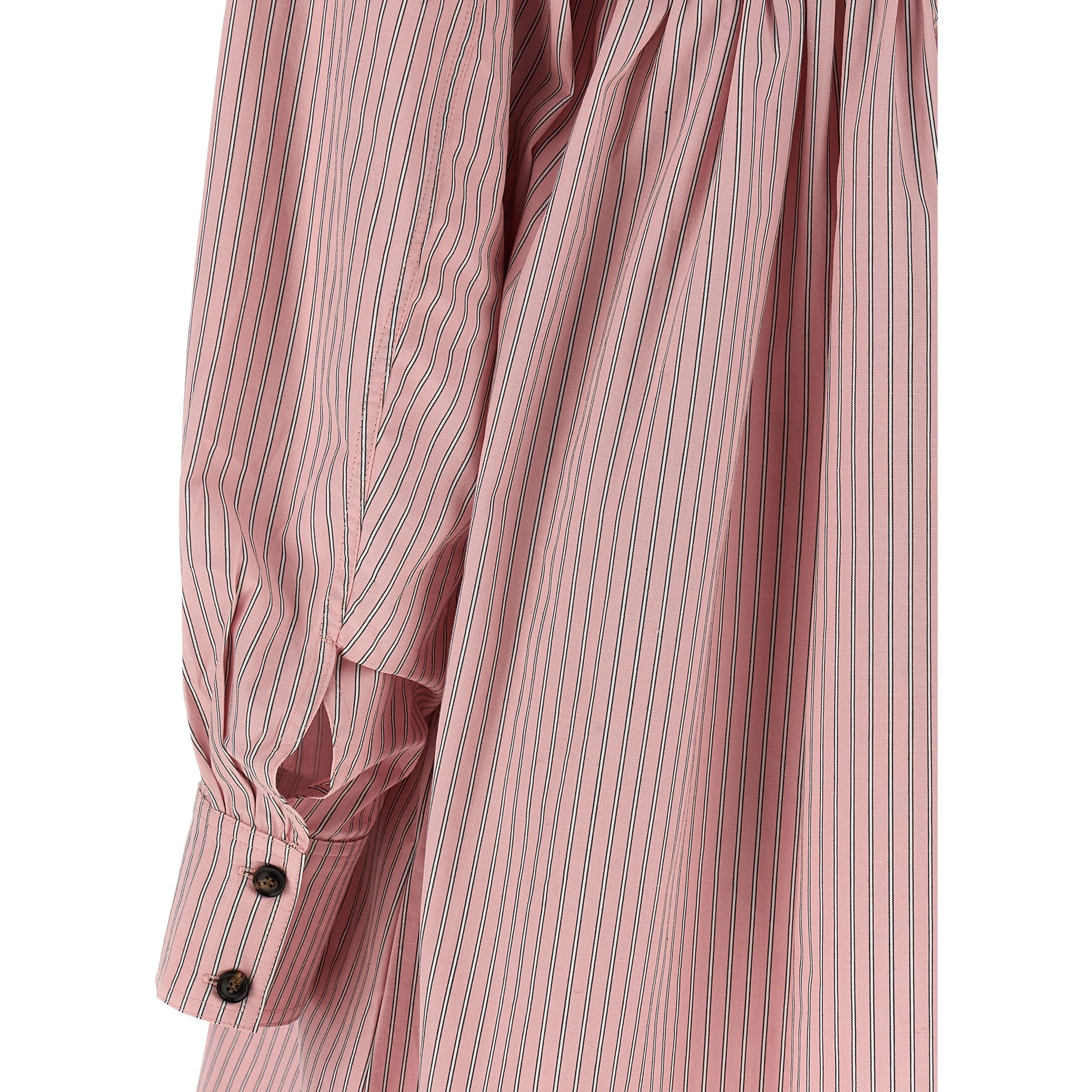Multicolor Organic Cotton Short Dress