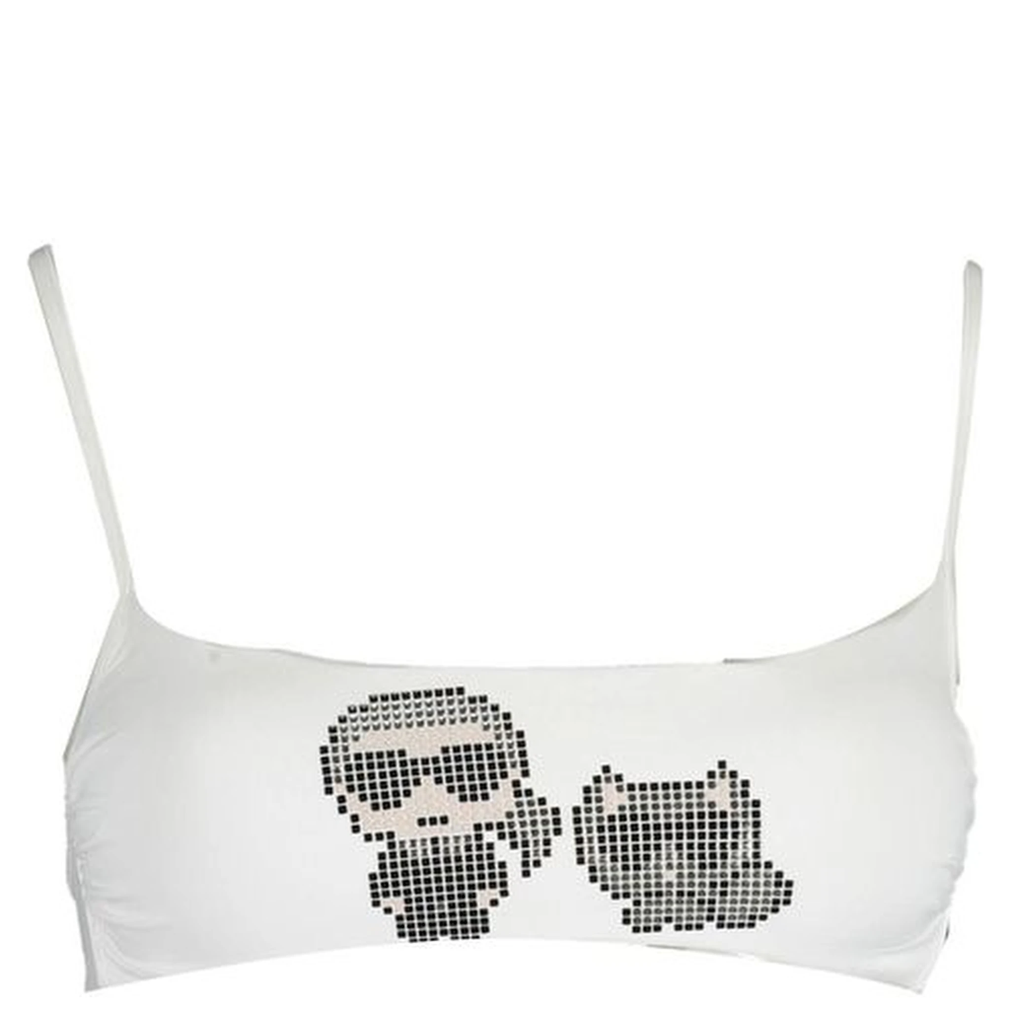 White Polyamide Women's Swimsuit