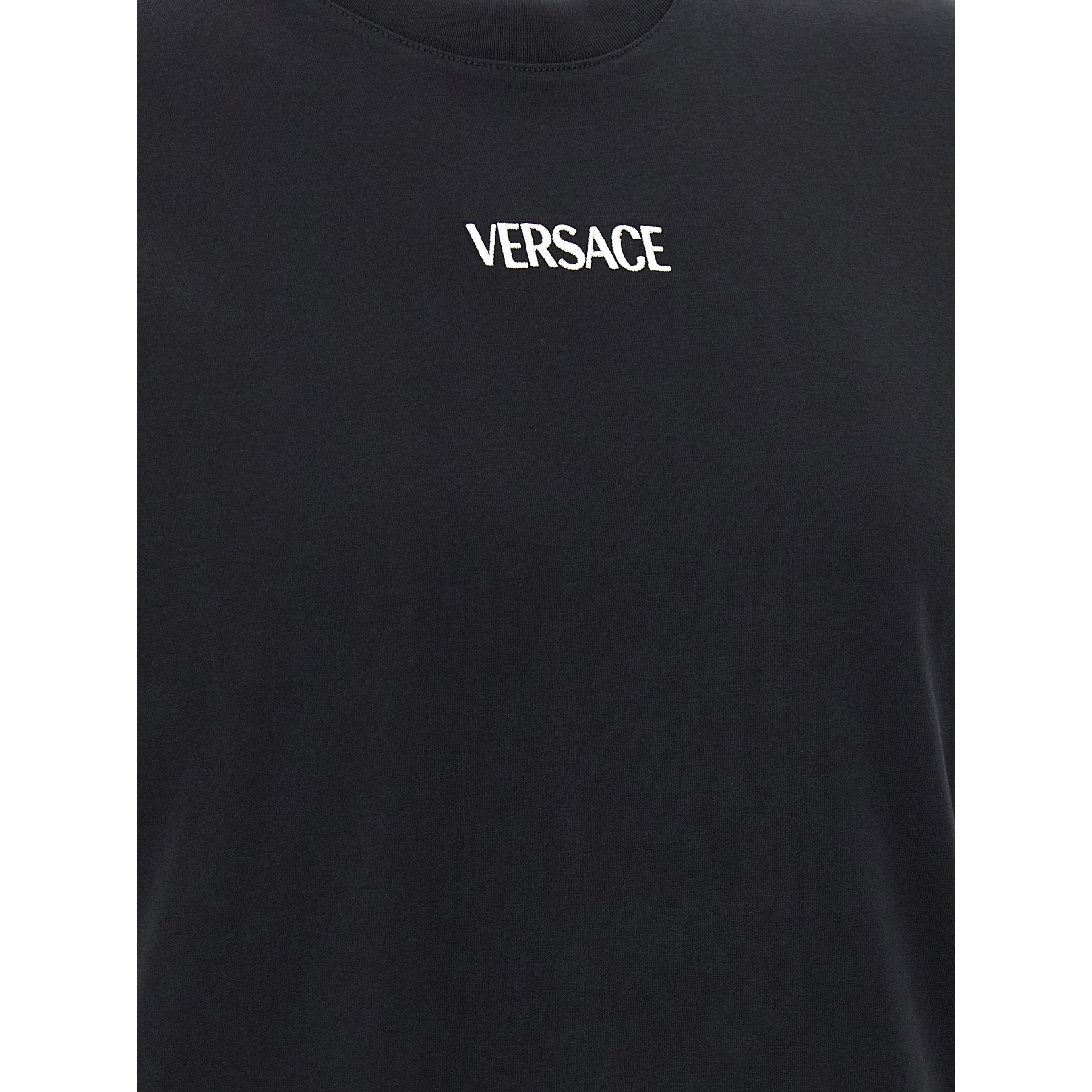 Black Cotton T-Shirt