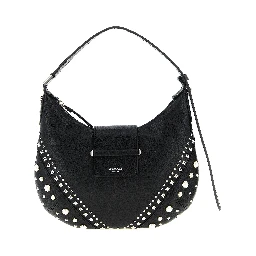 White Lamb Leather Shoulder Bag