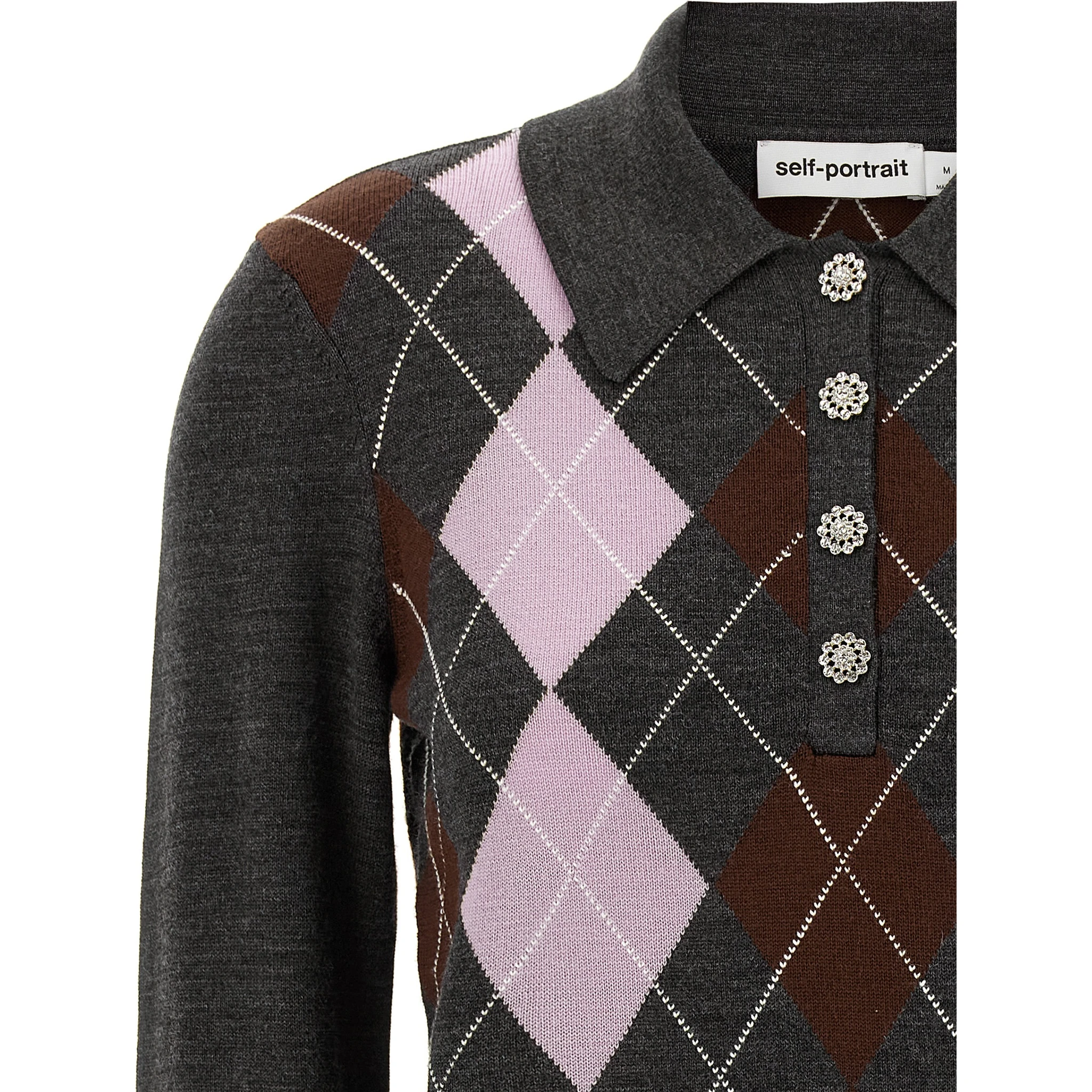 Gray Wool Cardigan