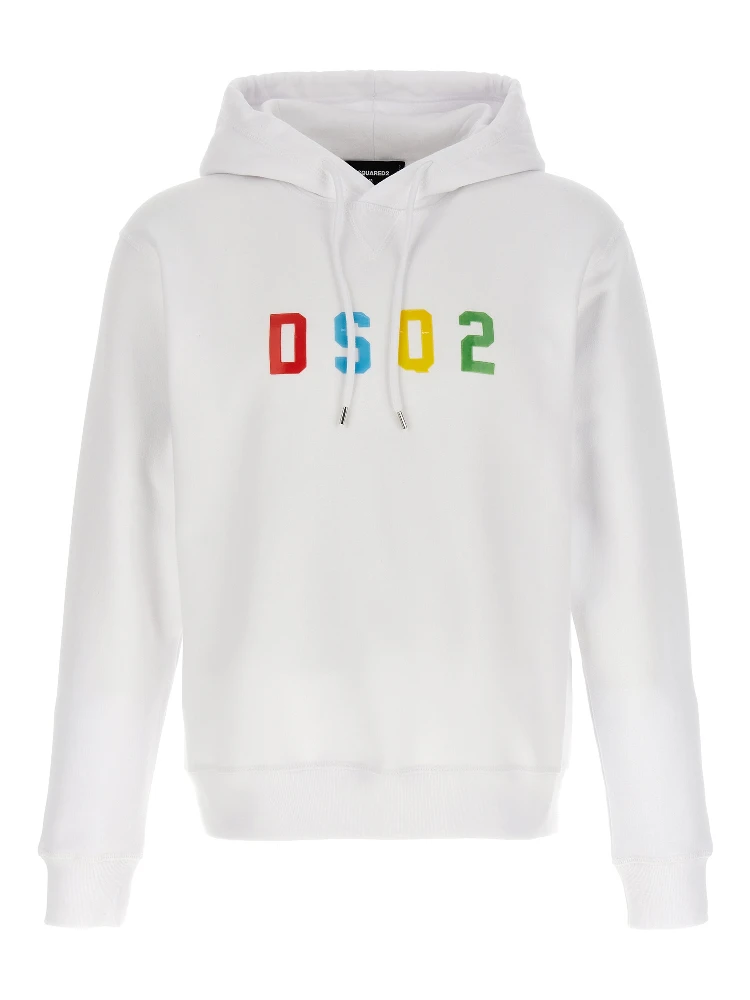 White Cotton Sweatshirt