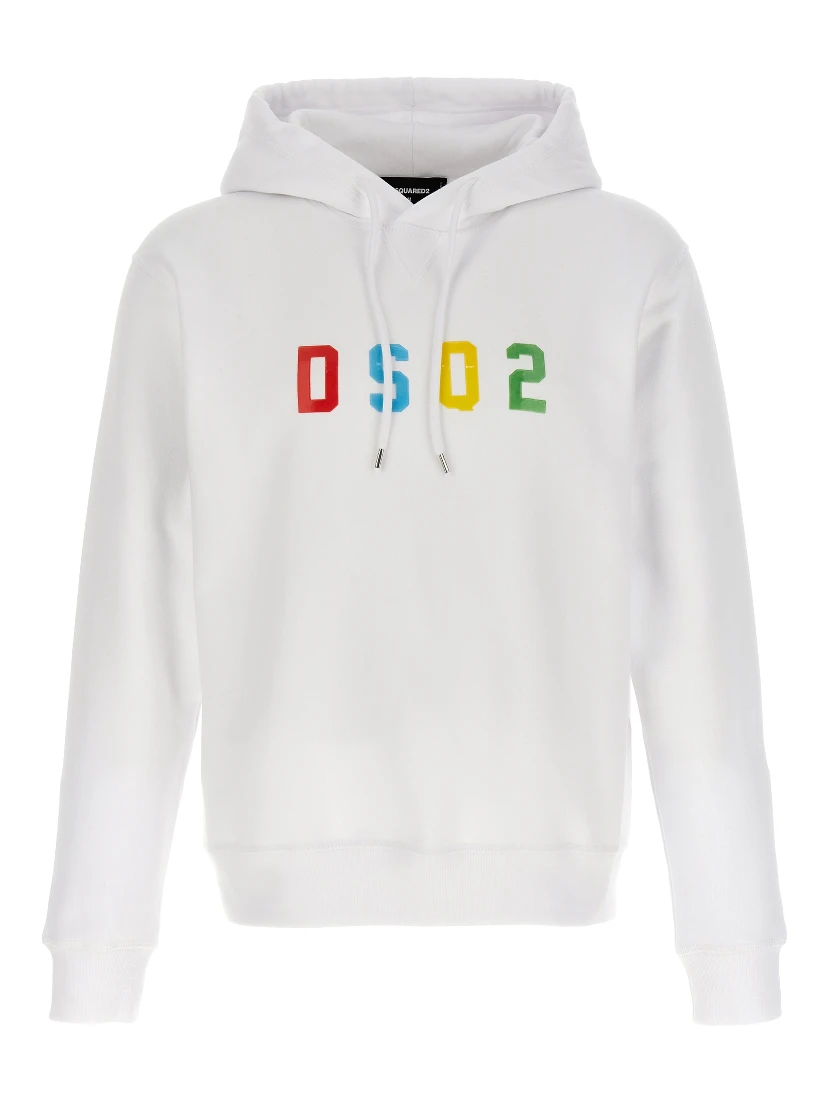 White Cotton Sweatshirt