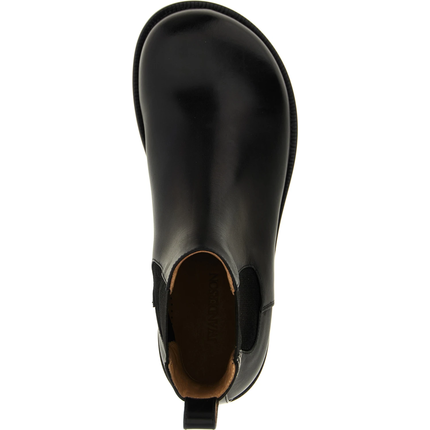 Black Calfskin Chelsea Boots