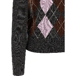 Gray Wool Cardigan