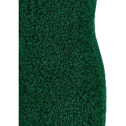 Bicolor Viscose Midi Dress