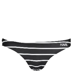 Black Polyamide Women's Swim Brief