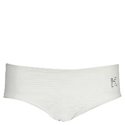 White Polyamide Women Swim Brief
