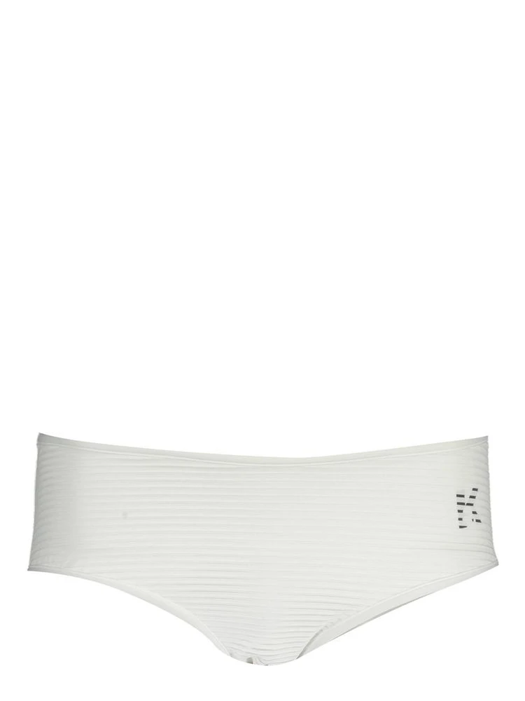 White Polyamide Women Swim Brief