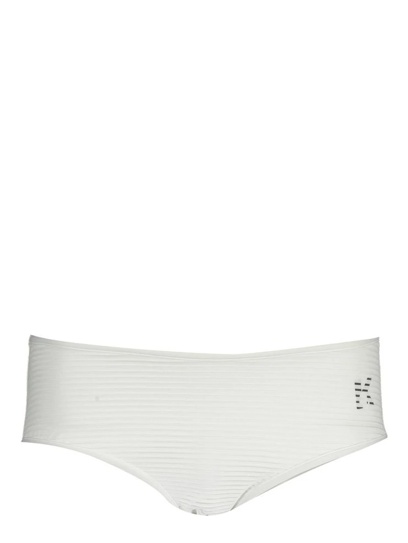 White Polyamide Women Swim Brief