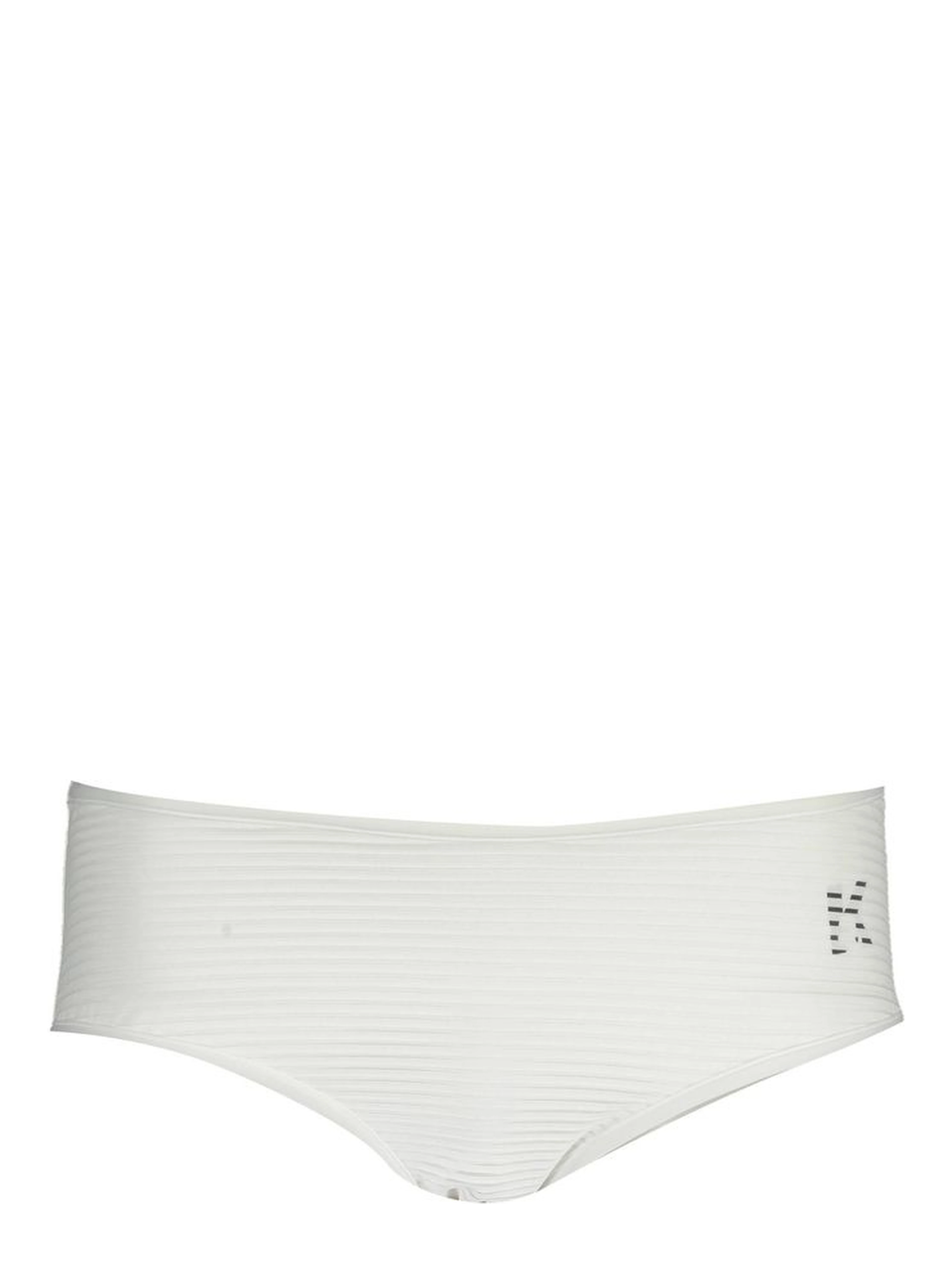 White Polyamide Women Swim Brief