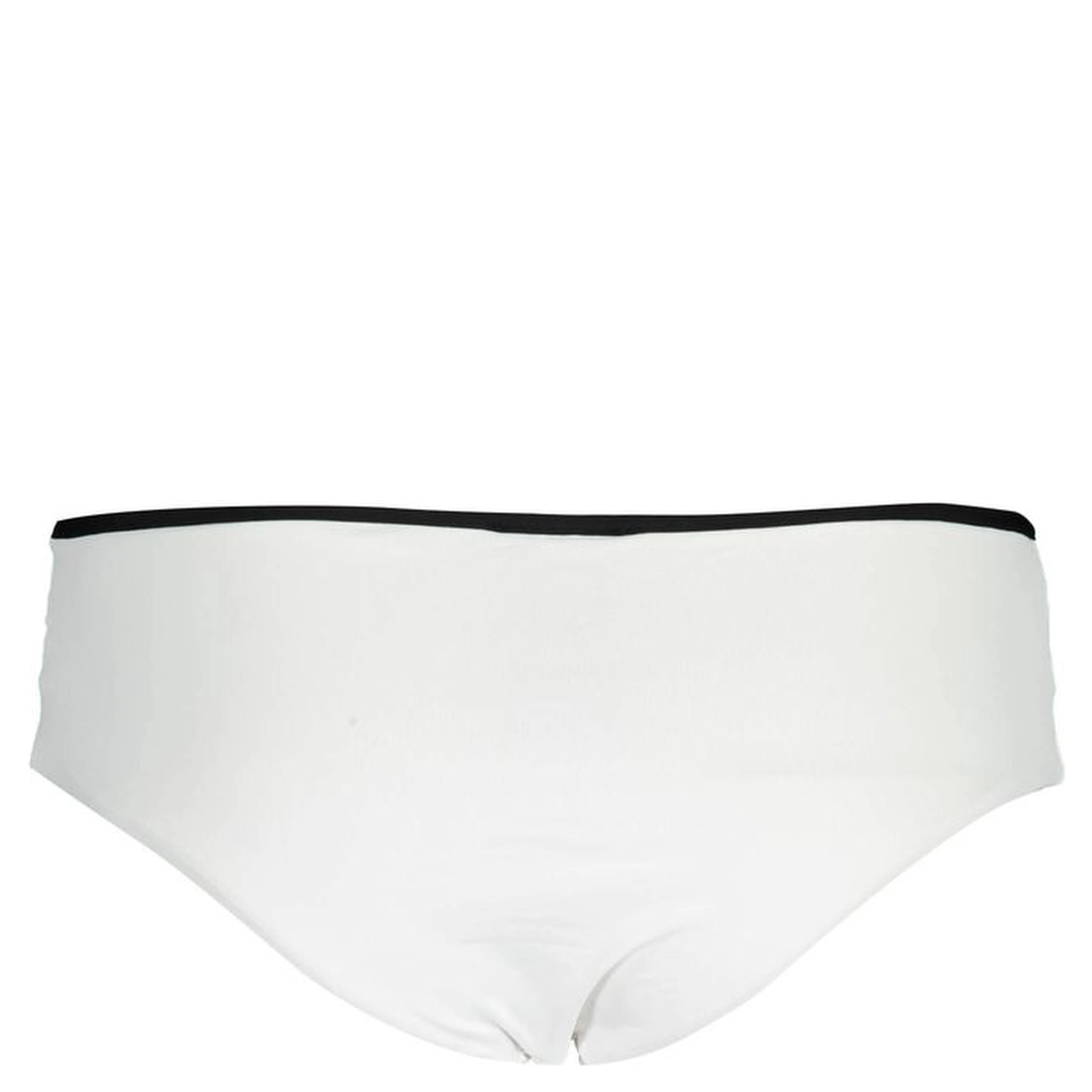 White Polyamide Women's Swim Brief
