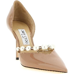Multicolor Leather High Heel Pumps