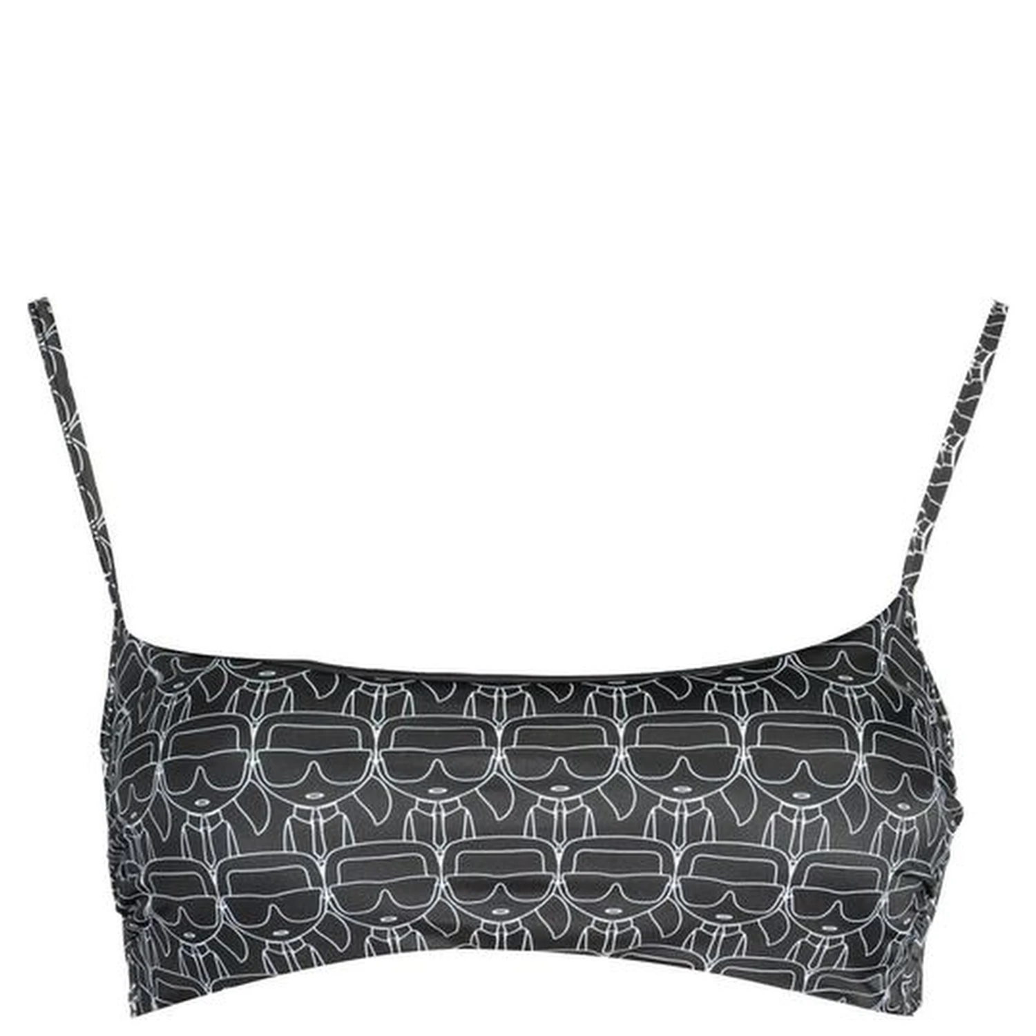 Black Polyester Women's Swimsuit