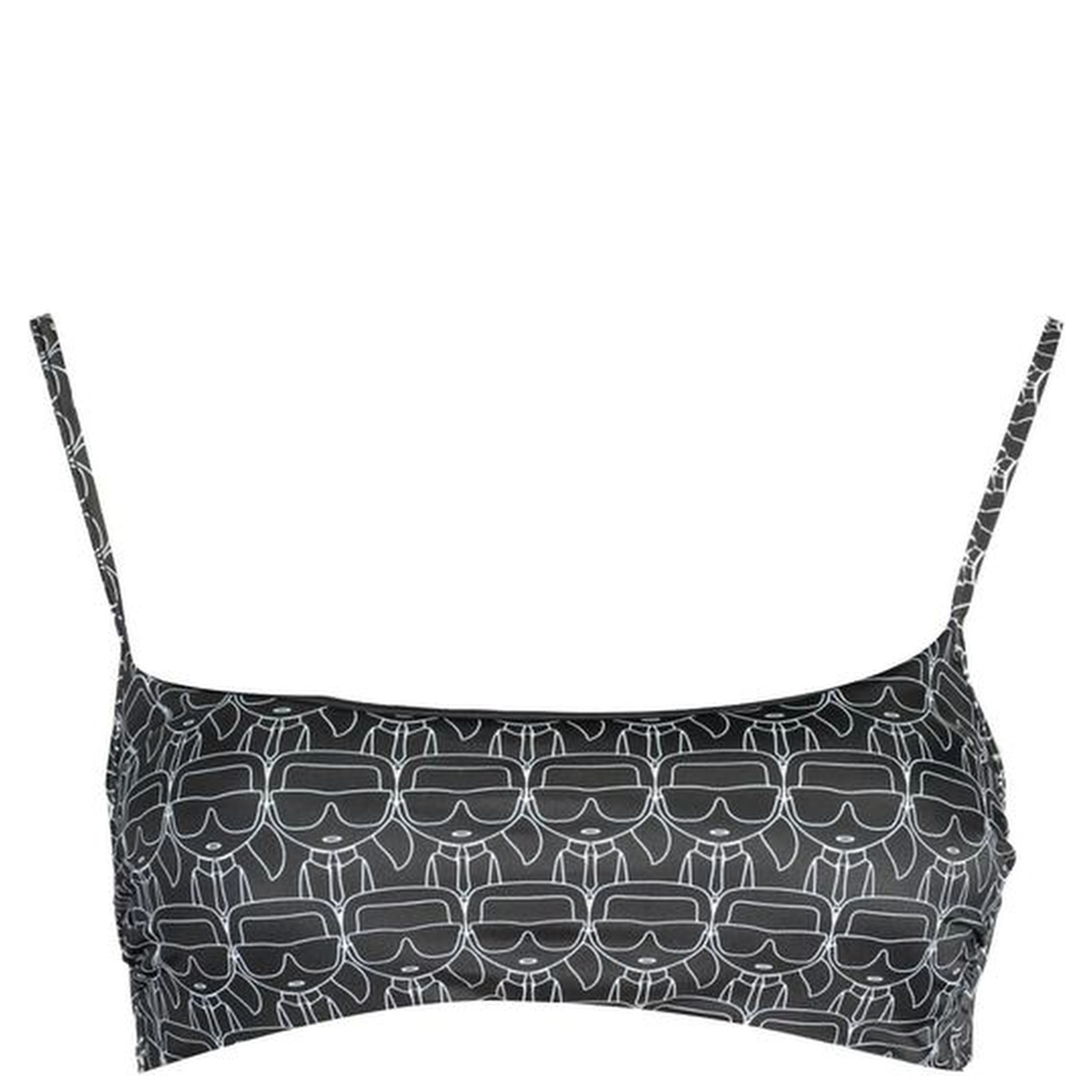 Black Polyester Women's Swimsuit