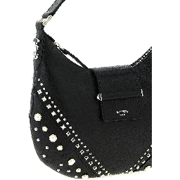 White Lamb Leather Shoulder Bag