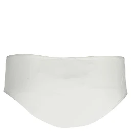 White Polyamide Women Swim Brief