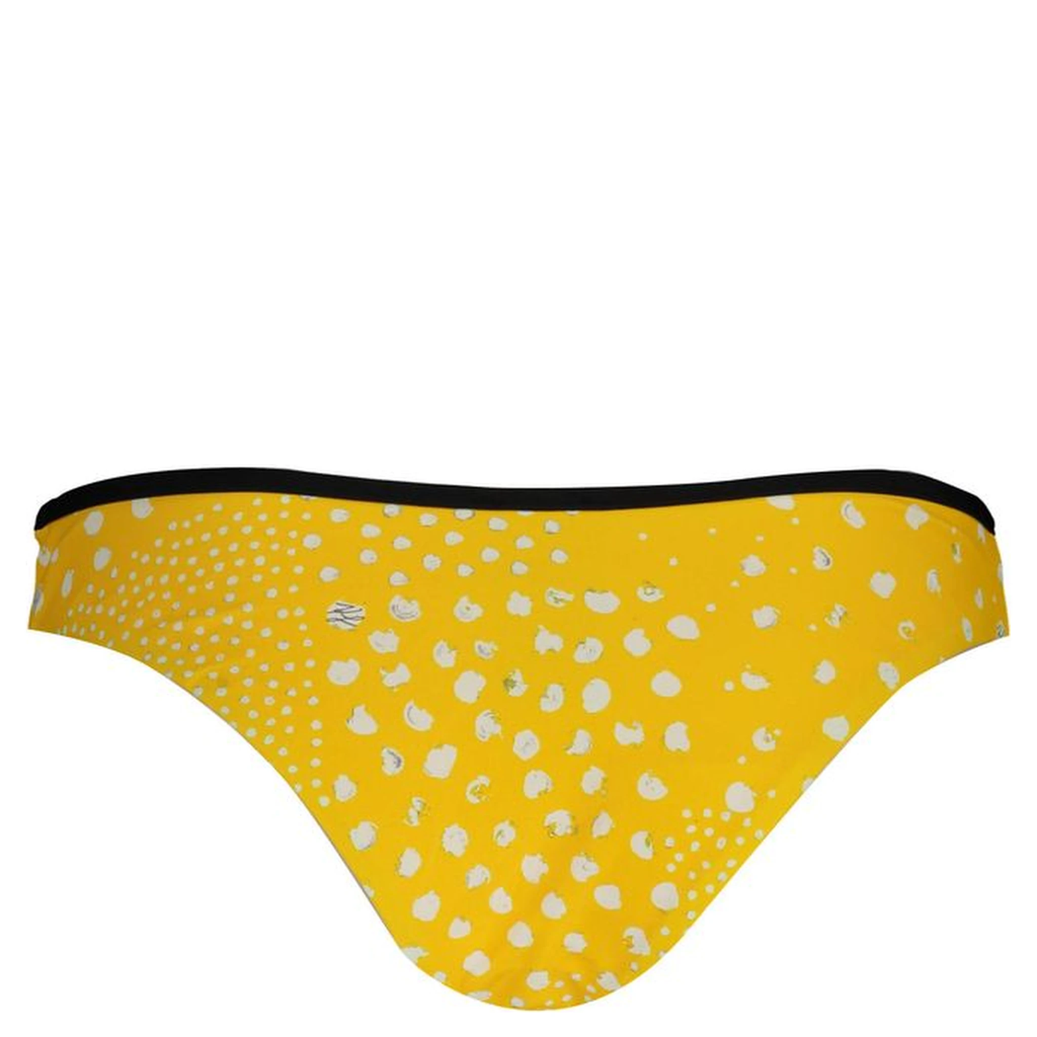 Giallo Poliammide Women Swim Brief