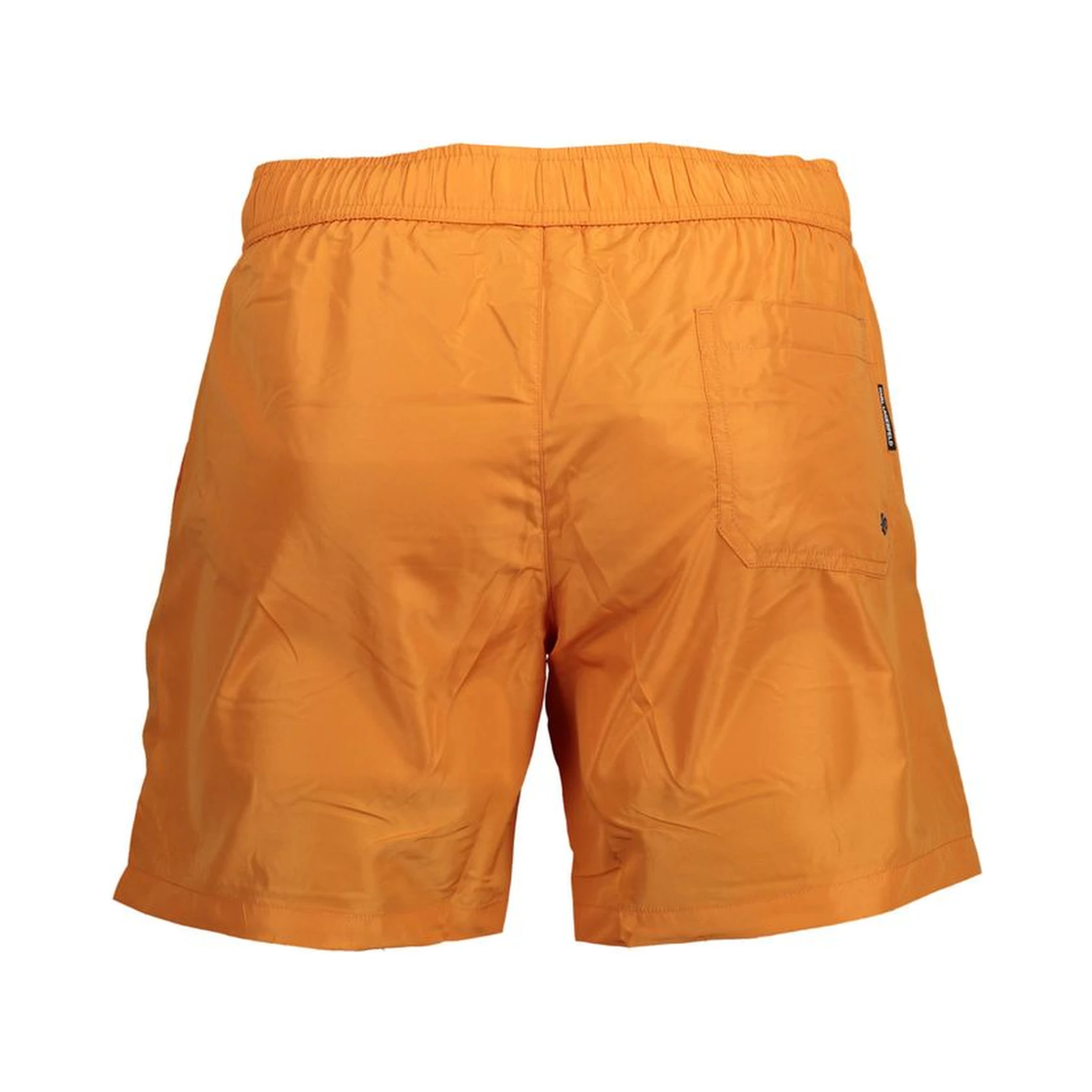 Arancione Polyester Men's Swimwear Boxer