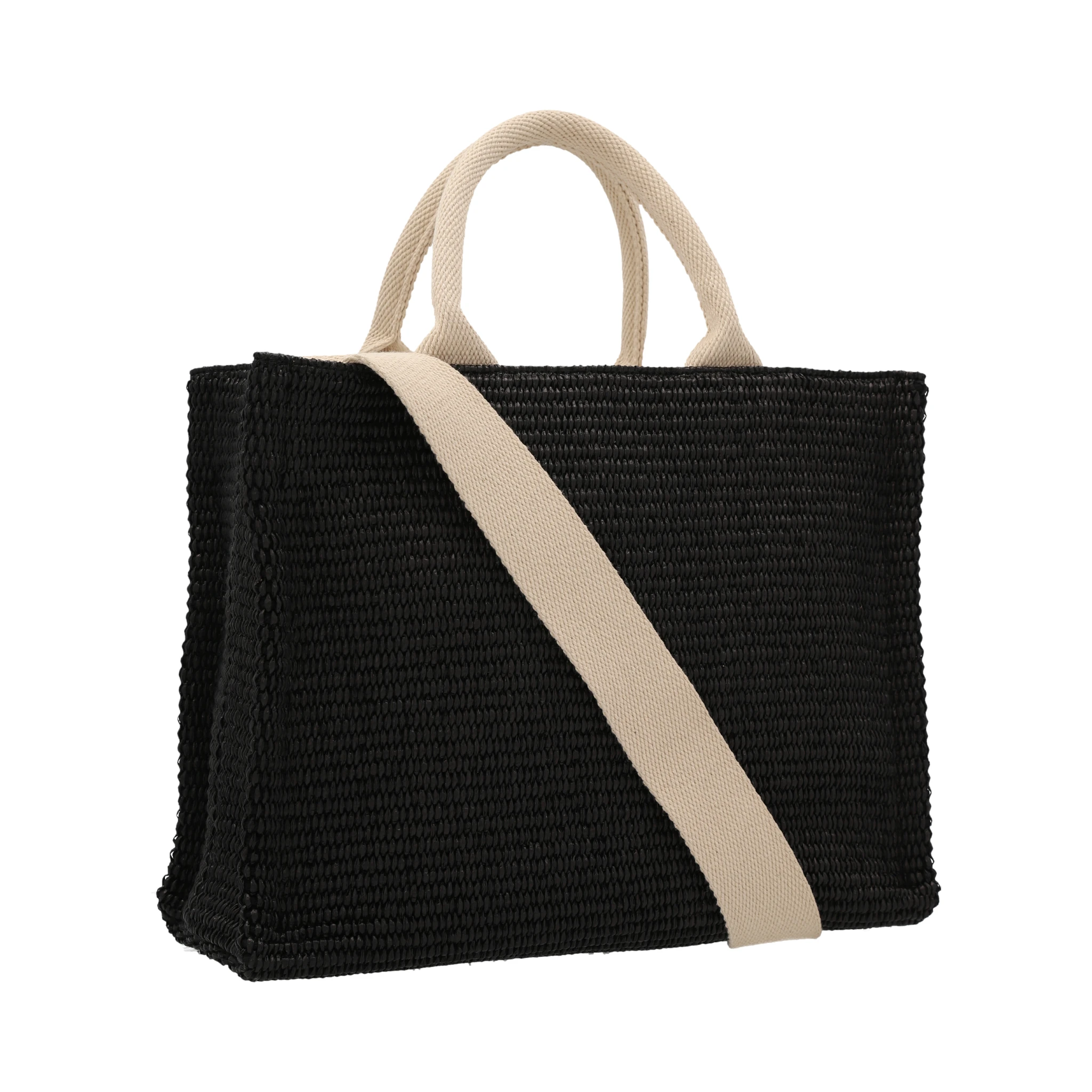 Black Cotton Tote Bag