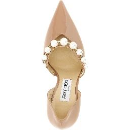 Multicolor Leather High Heel Pumps