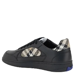 Black Calf Leather Bos Taurus Low Top Sneakers