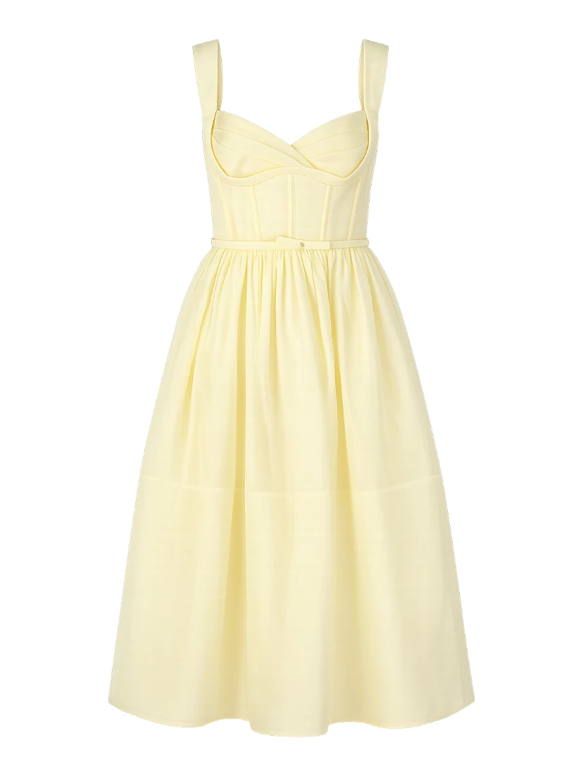 LUNA PICNIC MIDI DRESS