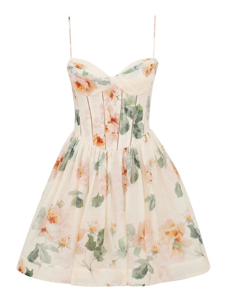 CAROUSEL CORSET MINI DRESS